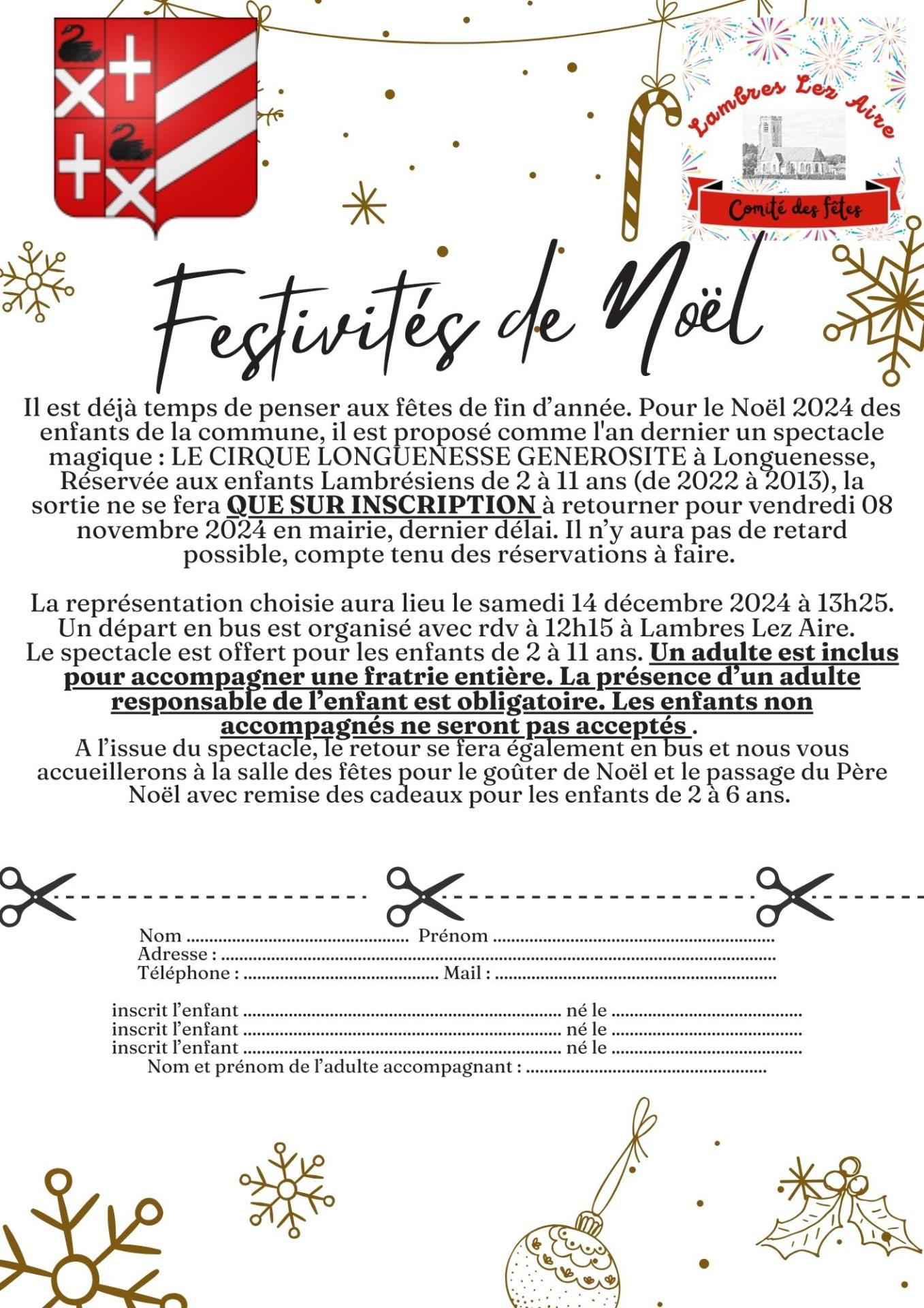 Festivites de noel